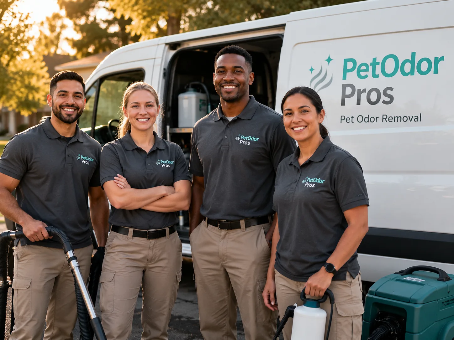 Pet Odor Removal team serving Webster, ND